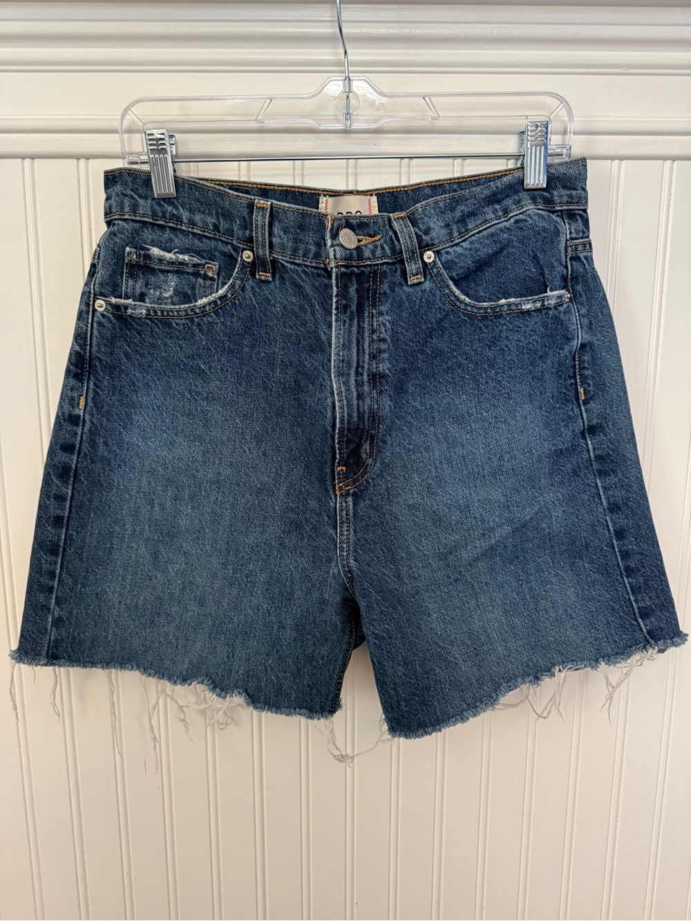 BDG high waist denim shorts